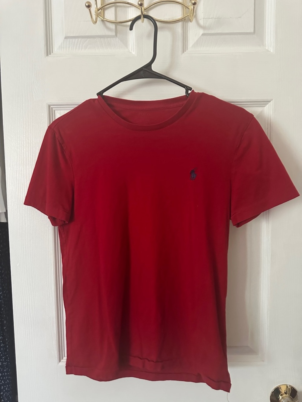Polo by Ralph Lauren Red Crew Neck Short Sleeve Tee size XS